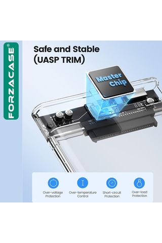 5gbps Usb 2.0/3.0 Sata 2.5 İnch Harici Harddisk Kutusu - Fc469