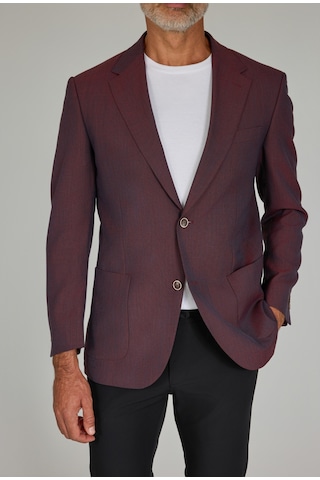 Bisse Regular Fit Torba Cep Ceket Bordo Pck25y25003 D25 Bordo