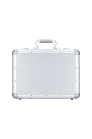 Alumaxx 45 Cm Laptop Gözlü Evrak Çantası, Alüminyum, Organizerli, Gümüş Gri