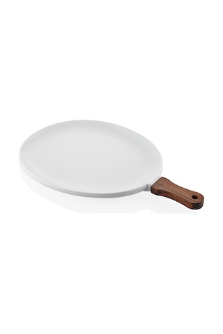 The Mia Woody Porselen Servis 40x26 Cm