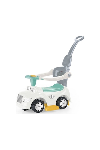 2634 Pedalsız Step Araba 3ın1 -dolu Oyuncak Beyaz