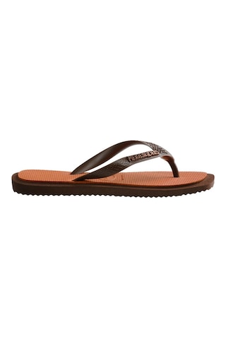Havaianas Top Square Fusion Koyu Kahverengi Kadın Parmak Arası Terlik-6578 Kahverengi