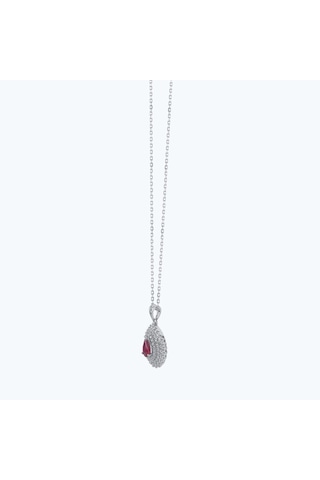 Altınbaş Pırlanta Yakut Damla Kolye Pehl016y14k-1