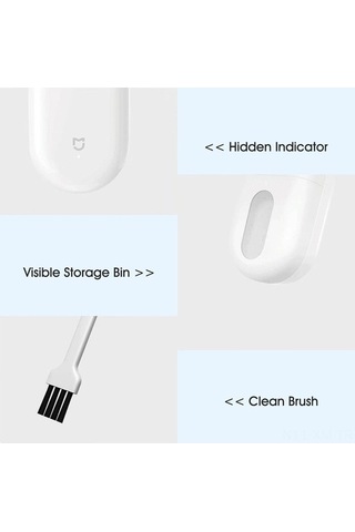 Bosphorusboutique02 Xiaomi Mijia Beyaz Kumaş Tüy Temizleyici - Yün, Pashmina, İpek İçin Ev Gereci Beyaz