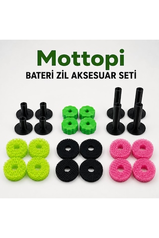 Mottopi Zil Keçesi, Zil Yatağı Ve Zil Sabitleme Vidası Karma Set 32 Parça