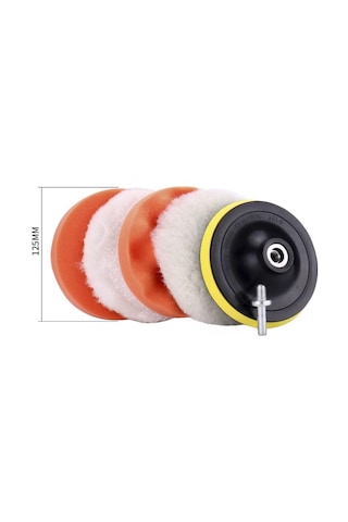 Valkyrie Battal Boy Oto Pasta Cila Polisaj Seti 6 Parça 12.5 CM