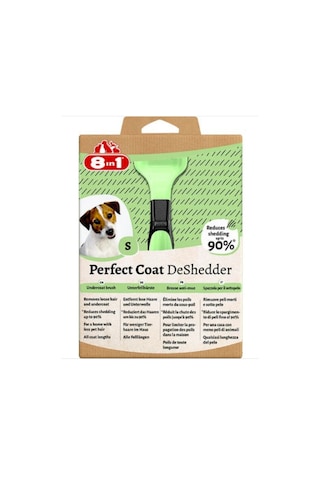 8in1 Perfect Coat Deshedder Furminator Küçük Irk Köpek Tarağı S