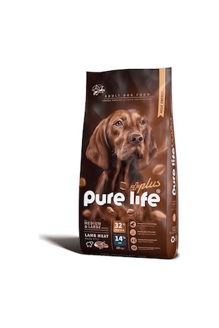 Pure Life Plus Kuzu Etli Yüksek Enerjili Yetişkin Köpek Maması 15 KG