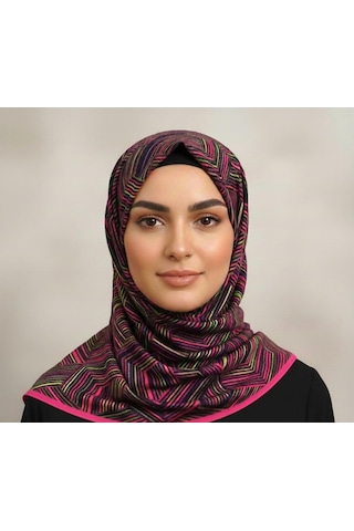LA BOUTIQUE La Boutique Sura İpek Eşarp - İlkbahar- Yaz- 2047 Siyah