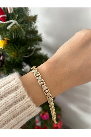 Kadın 14k Xuping Gold Özel Seri Vip Kadın Bileklik Altın