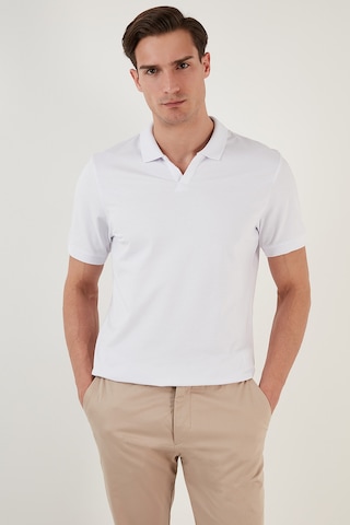 Buratti Regular Fit Pamuklu Erkek Polo Yaka T Shirt 5902141 Beyaz
