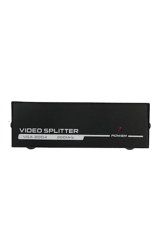 4873 4 Port Vga Splitter Switch Çoklayıcı Çoğaltıcı Çoklu Ekran