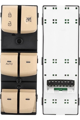 Hyundai Elantra Sol Dörtlü Cam Düğmesi Anahtarı Bej 2011--2015