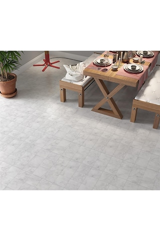 Kaplama Zemin Kaplama Folyosu 65x130 Cm Mermer Desen