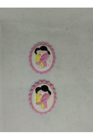 Anne Çocuk Magnet Sarı