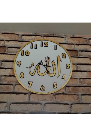 Annelere Özel Salon-oda-iş Yeri Kaliteli Duvar Saati Çok Şık 23 Gold