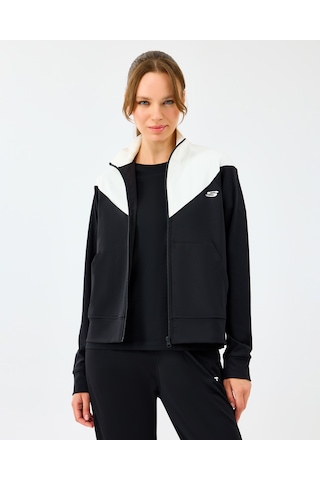 Skechers W Performance Track Suit Kadın Siyah Eşofman Takımı S212251-3817 Siyah
