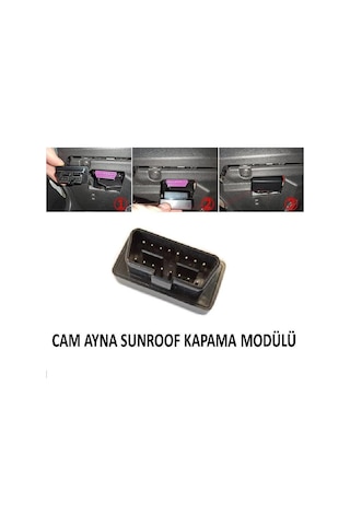 Volkswagen Golf 7 İçin Uyumlu Cam Ayna Sunroof Kapama Modülü - (2013-2018)