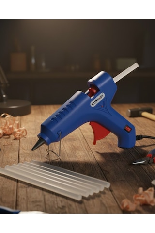 Nrzsnt 80 W Profesyonel Silikon Tabancası 11 Mm Uyumlu 5 Adet Hediye Silikon