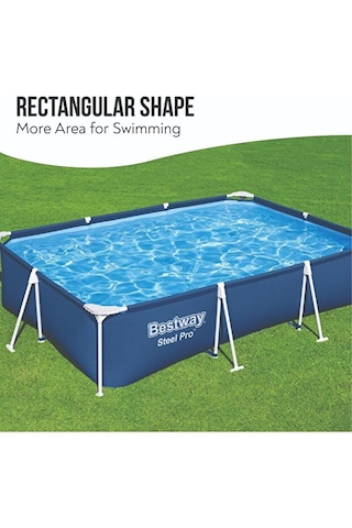 Bestway Büyük Prefabrik Havuz 300x201x66cm 56404 Mavi