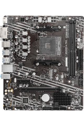 MSI A520M-A Pro AMD A520 4600 MHz (OC) DDR4 Soket AM4 mATX Anakart