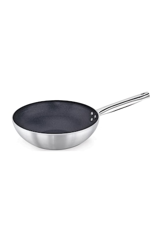 Kapp Alüminyum Gövdeli Yapışmaz Wok Tava 28 CM
