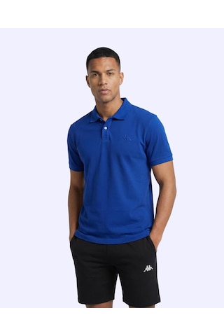 Kappa Fausto Erkek Mavi Regular Polo Yaka Tişört