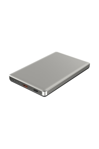Logia Magslim 5S 5000 mAh Magsafe Kablosuz Powerbank Gümüş