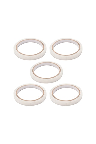 Xindoker Çok Amaçlı İz Bırakmayan Çift Taraflı Yapışkan Bant - 10mm 5'li Paket