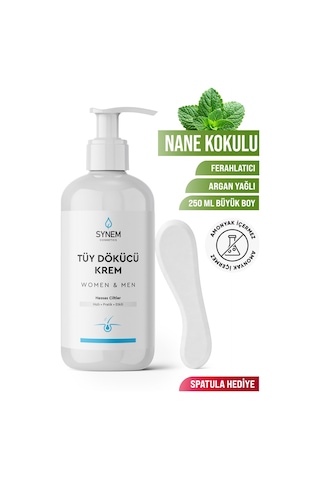 Synem Hassas Ciltler için Unisex Tüy Dökücü Krem 250 ML