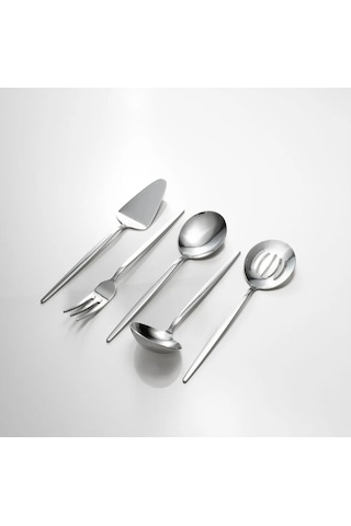 Fecra Pure 5 Parça Servis Seti Sade