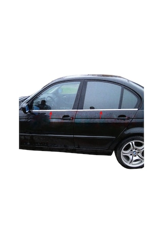 S-Dizayn  Cam Çıtası Bmw 3 Serisi E46 Sd Krom 4 Prç 1998-2005