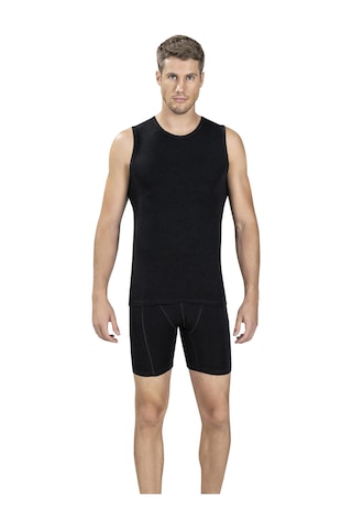 Jiber Erkek Sıfır Yaka Sıfır Kol Pamuklu Fanila Atlet 114 - 9 Adet 001