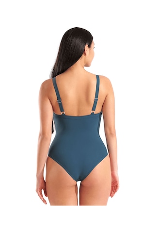 Arena Lara Soft Curve Back Kadın Lacivert Yüzücü Mayosu 008119650 1766219 Mavi