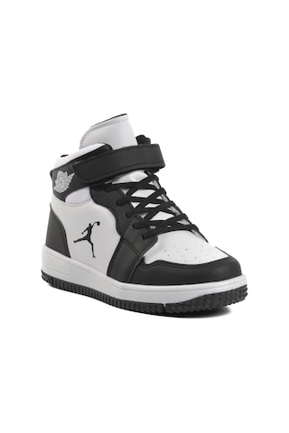 Ayakmod Haykat Uzun-f Siyah-beyaz Çocuk Hi Sneaker 001