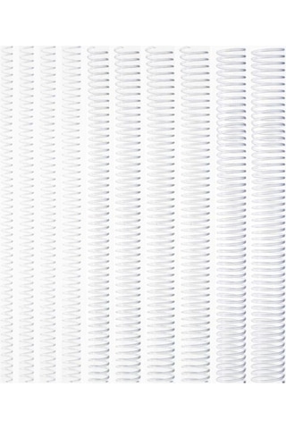 Kayreb Spiral Plastik Helezon (100 Lü) 12 Mm Şeffaf