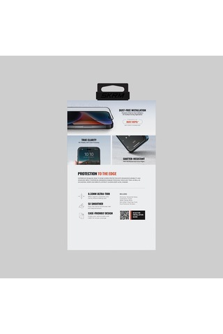 İphone 17 Pro Max Uyumlu Skinarma 0.33mm Antidust True Clear Cam Ekran Koruyucu Şeffaf