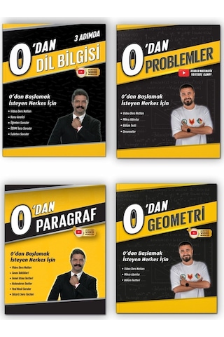 0'dan Youtube Kamp Serisi - Dil Bilgisi - Paragraf - Problemler - Geometri - Rehber Matematik
