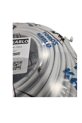 Toros Kablo Ttr 3 X 2.5mm² Cca Kablo H05 W-f 100 Metre Beyaz