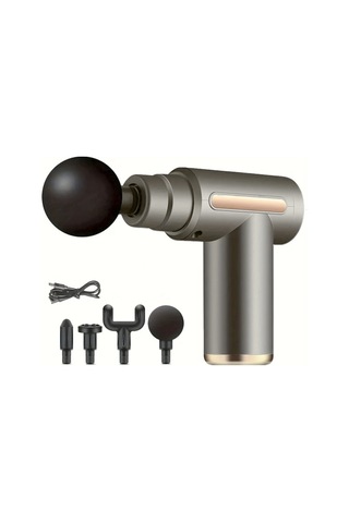 Güçlü Profesyonel Etki Spor Salonu Spor Kas Derin Doku Fasya Tabancası Boyun Sırt Kas Derin Titreşim Cep Masaj Tabancası Ofis Hediyesi İçin Uygun Siyah Çok Renkli