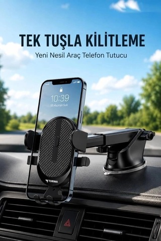 Özel Seri Torima Telefon Tutucu Jx023 Siyah Nakil Kokpit Cihaz