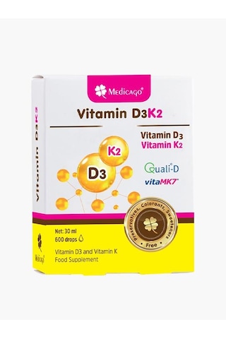 Medicago Vitamin D3K2 30 ML