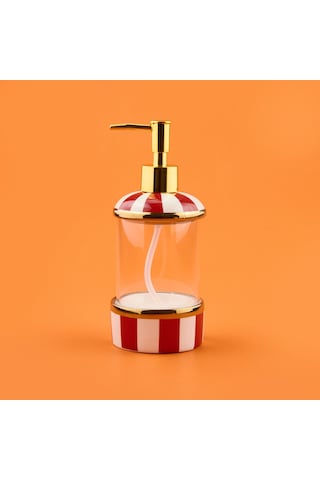 Perottii Maura Rossa Tekli Cam Sabunluk - Renkli / Sarı - 340 Ml Çok Renkli