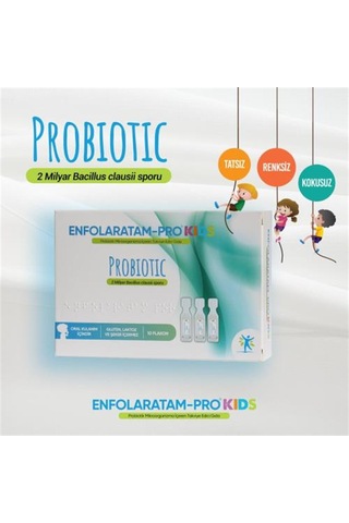 Enfolaratam-Pro Kids Probiotic 10   ML X 10 Flakon