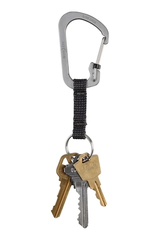 Nite Ize Slidelock Karabina Keyring Anahtarlık Siyah