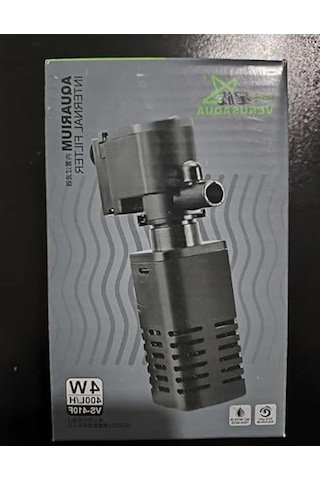 400 Lt/h Kapasiteli İç Filtresi, 4w Güç Tüketimi