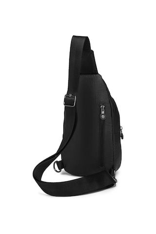 Metalik Kumaş Smart Bags Bodybag Postacı Çantası Kadın 1239 Siyah