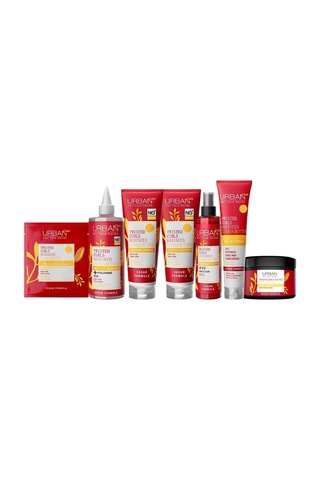 Urban Care Twisted Curls Hibiscus & Shea Butter Kıvırcık Ve Dalgalı Saçlara Özel Onarıcı Bakım Köpüğü 1