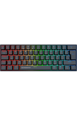 Gamebooster Syma Rgb Blue 60m Switch Kablolu Siyah Mekanik Gaming Klavye