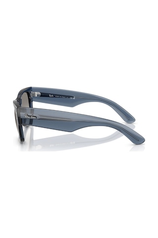 Ray-ban Rb 0840s 684532 51 Mega Wayfarer Unisex Kare Şeffaf Mavi Kemik Güneş Gözlüğü Mavi